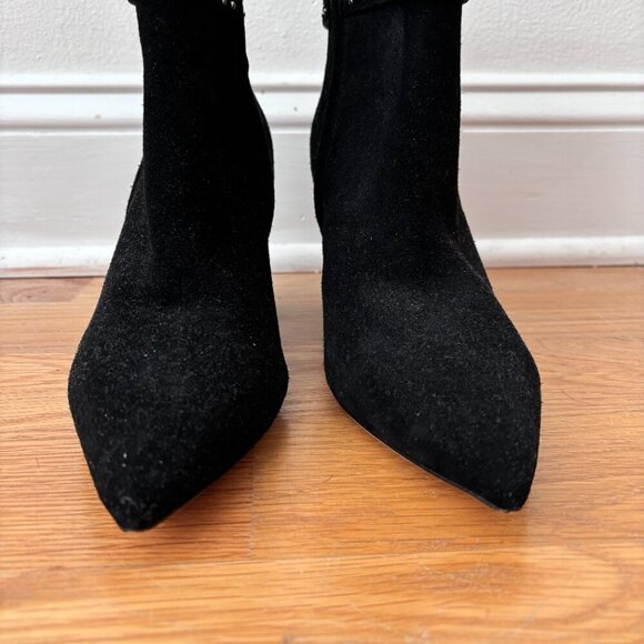 Paige Celia Studded Leather Ankle Booties - Picture 6 of 9